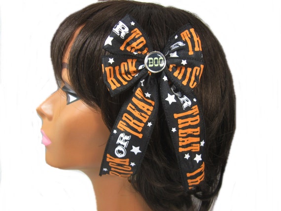 Halloween Hair Bow Halloween Hair Accessories for by ZNextDesigns