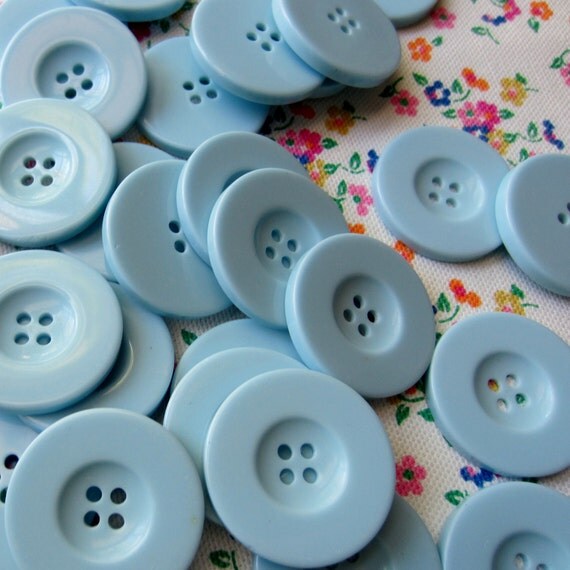 Large Buttons 10 Extra Large Chunky Plastic by handmadesource