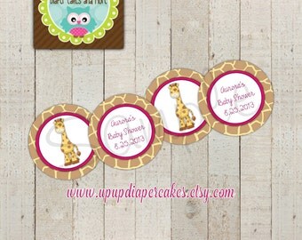 Popular items for giraffe cupcakes on Etsy