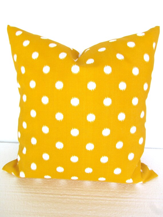 YELLOW OUTDOOR Pillows Yellow Pillow Covers Yellow Throw