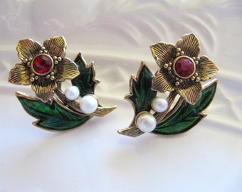Boucles D'oreilles Style Avon Pour Femme - Occasion, Modèle Stud (pavé), Bijou Fashion