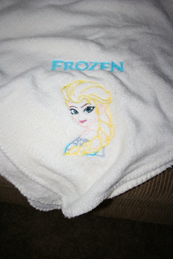 FROZEN Inspired Blanket Frozen Christmas Gift Elsa Blanket