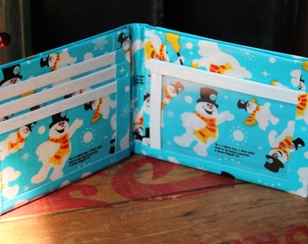 Buckle-Down Men's Frosty The Snowman Bifold Wallet - Officially Licensed, Vegan Leather - View #4