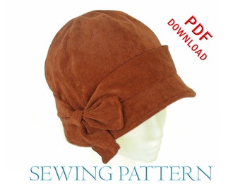 hat pattern cloche 1920s sewing patterns penny