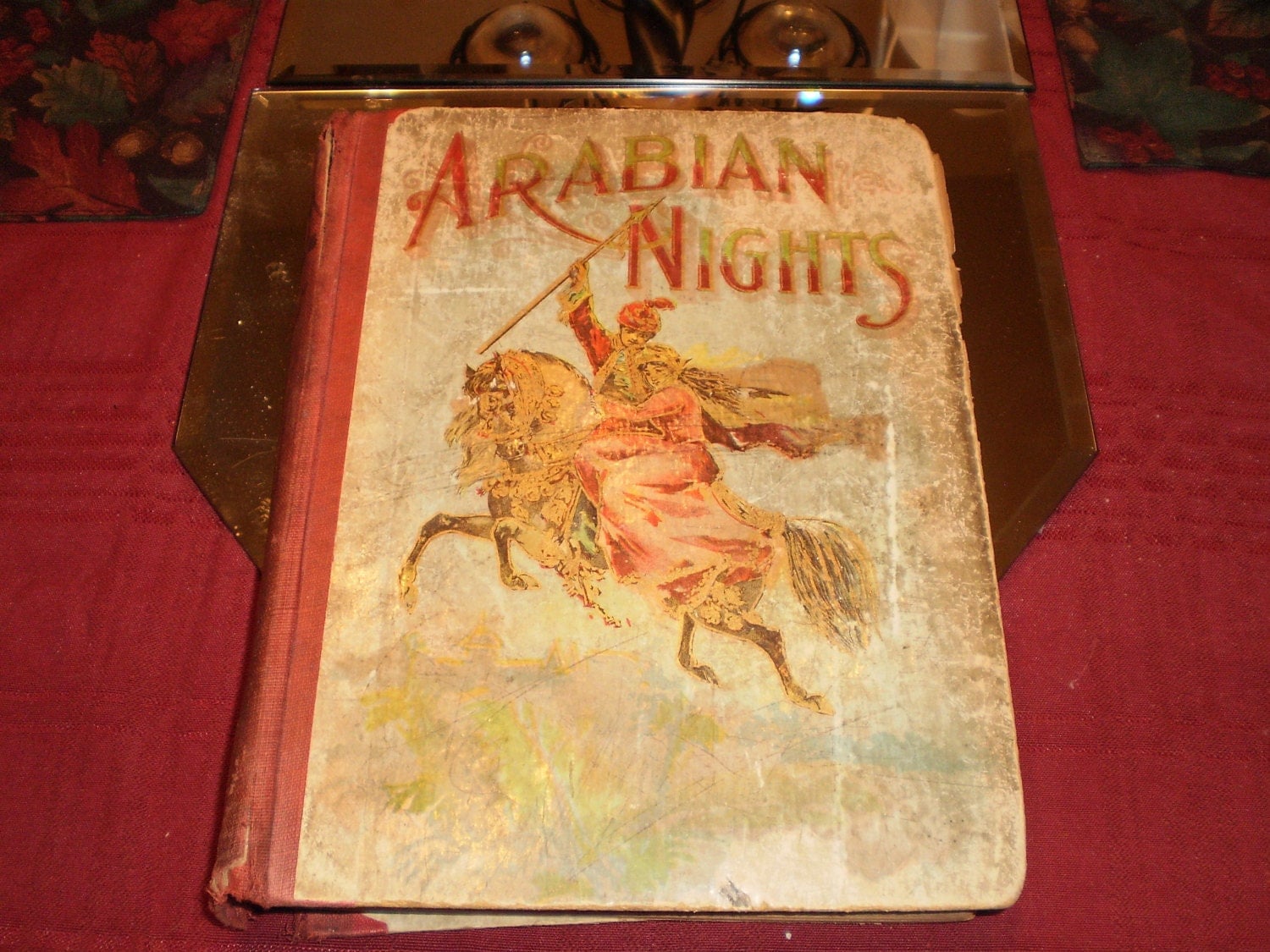 Vintage Arabian Nights Illustrated Story Book From 1905 W.b.