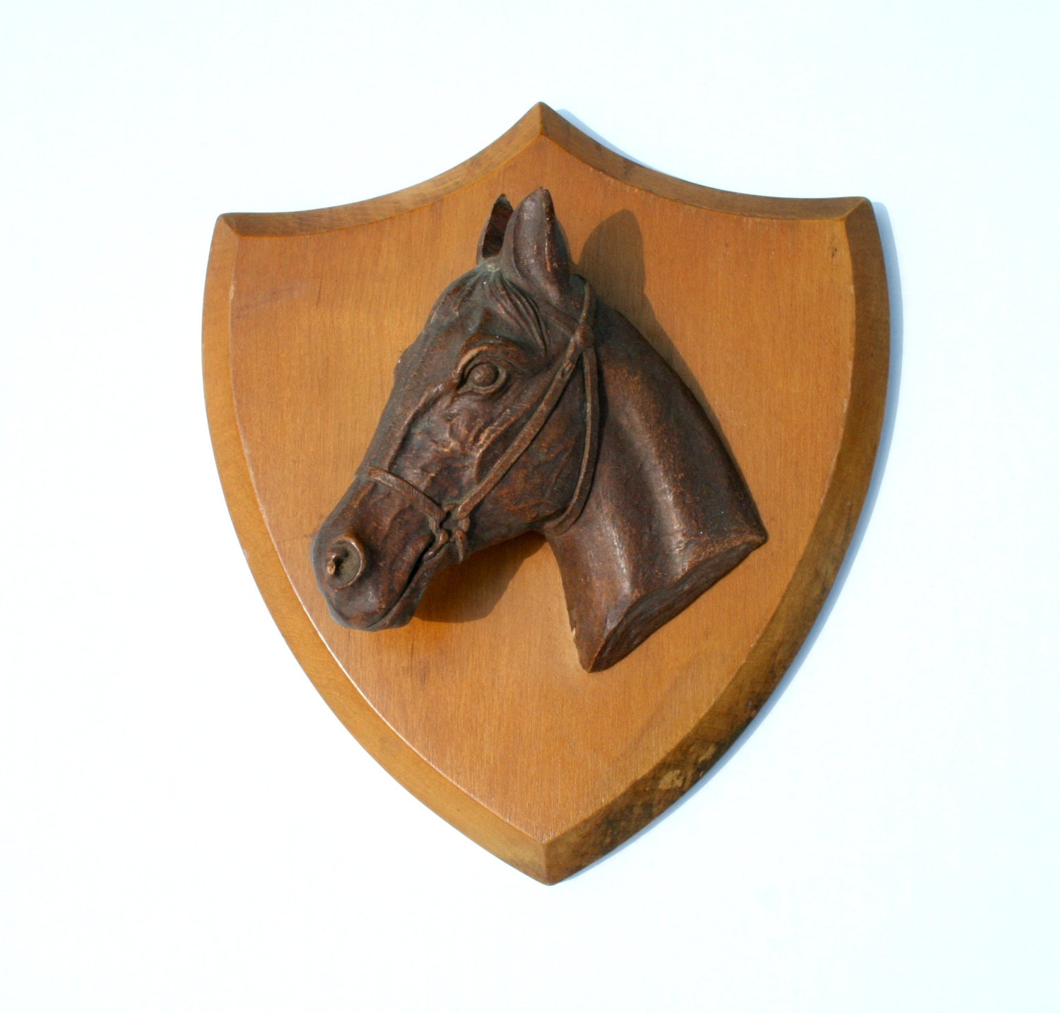 Vintage Horse Head Wall Hanging Syroco Horse Head Equine Decor