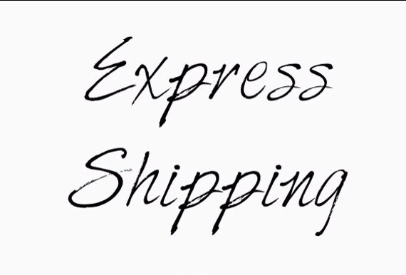 express shipping mnml