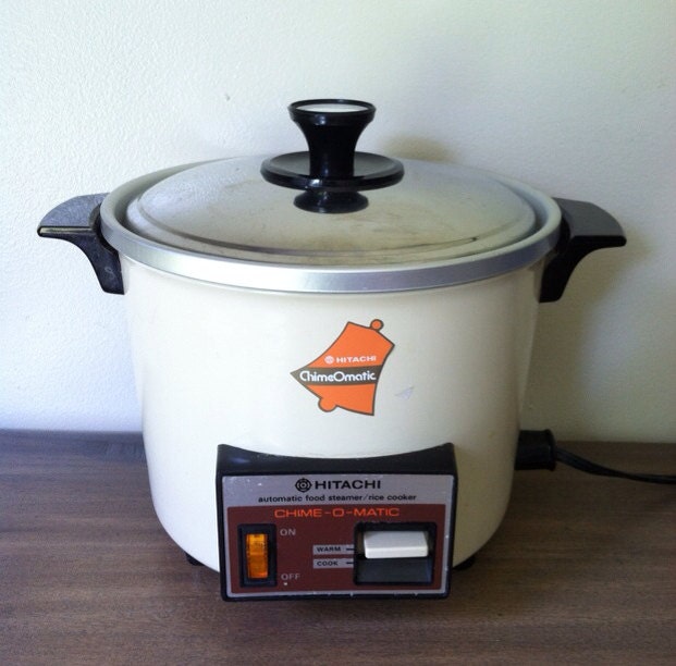 Vintage Hitachi ChimeOMatic Automatic Food Steamer Rice Cooker