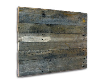Food or Still Life ETSY Photography Background. Recycled Distressed Rustic Pallet Wood Reclaimed Blank Panel for Sign Painting. Grey Patina