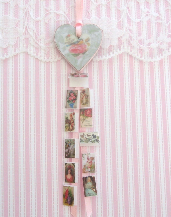 dollhouse birthday wall hanging tiny cards on by dollhouse birthday wall hanging tiny cards on by