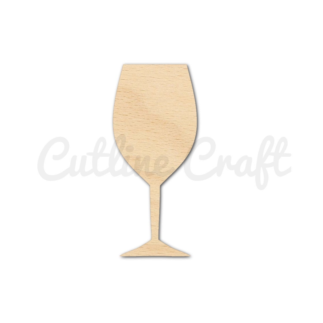 Wine Glass 1388 Cutout Shapes Crafts Gift Tags Ornaments