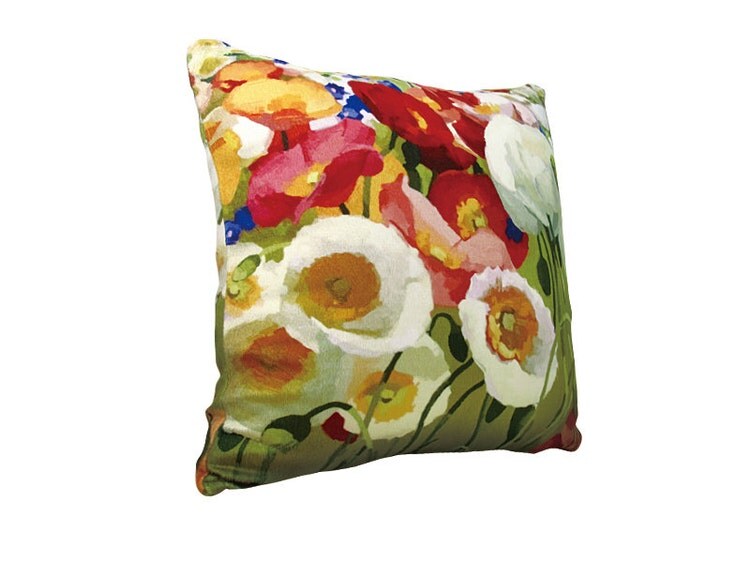 Modern decorative high quality velvet throw pillow by WhooplaArt