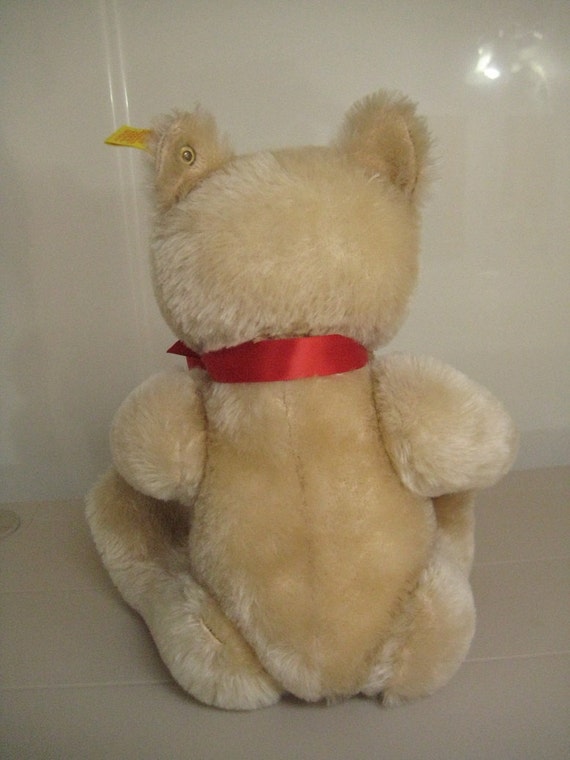 steiff honey teddy bear