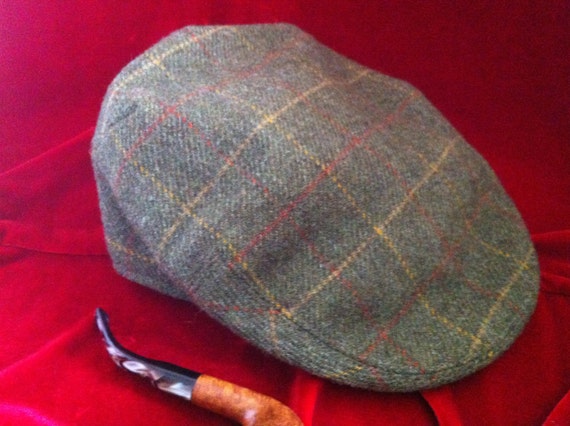 Scottish Wool Driving Cap Men's L