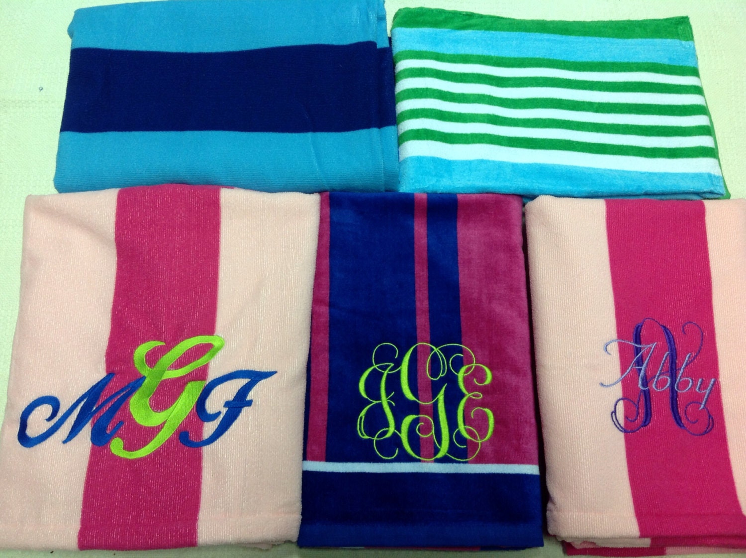 Personalized Beach Towel/ Pool Towel/ Lounge Chair Towel/ Kids