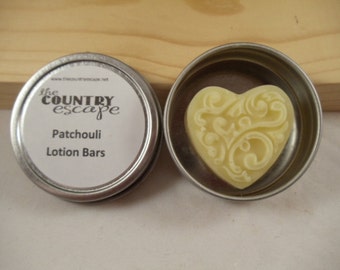 Heart Lotion Bars w/ Round Tin for Special Occasions - Wedding Favors - Baby Shower Favors - Bridal Shower Gifts - Hostess Gifts