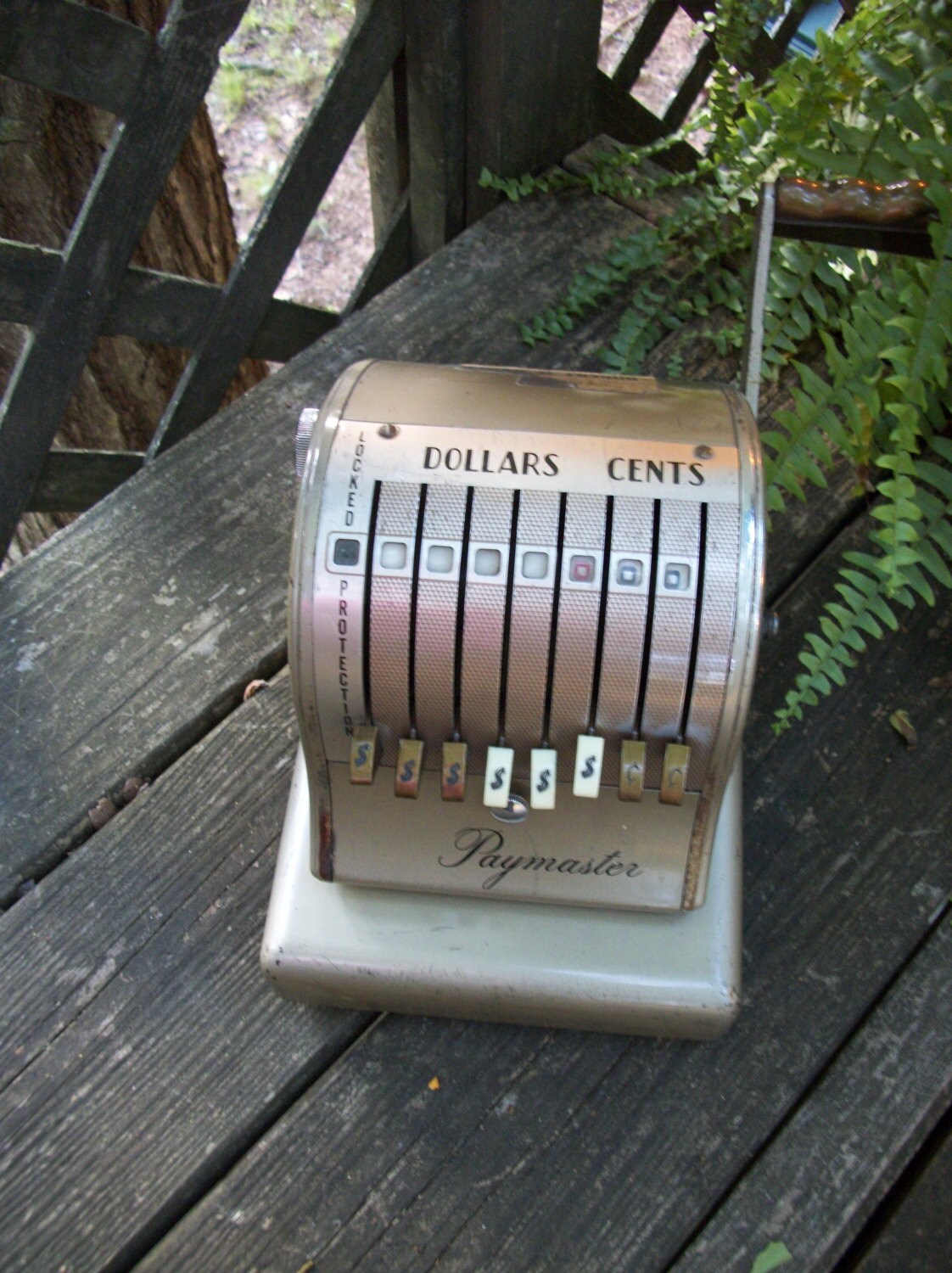 Antique 1950's Paymaster Check Writer S600 Series