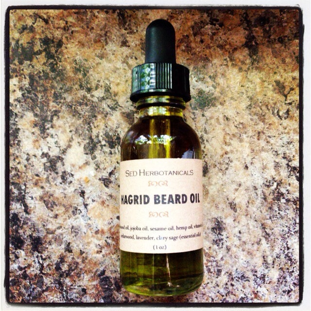 HAGRID BEARD OIL Enriched with Organic Sesame and Hemp Oils