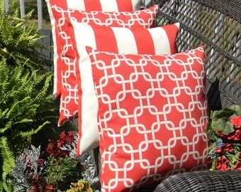 Set of 2 Indoor / Outdoor Rectangle / by PillowsCushionsOhMy