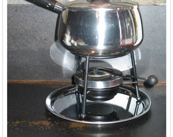 Popular items for vintage fondue set on Etsy