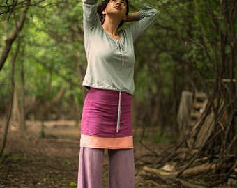 cotton yoga pants, organic cotton pants, hemp pants, organic pants, comfortable pants, wide leg pants, Indian fig pants