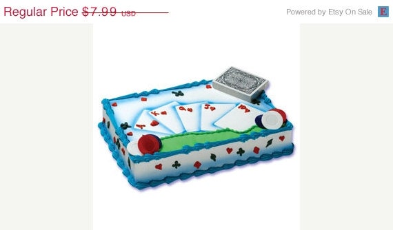 SUMMER SALE Poker Cake Kit Il_570xn