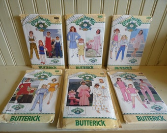 Sewing Patterns, Cabbage Patch Kids Clothes, Sewing Patterns For Girls, Cabbage Patch Clothes, Butterick Patterns, Sewing Patterns Vintage