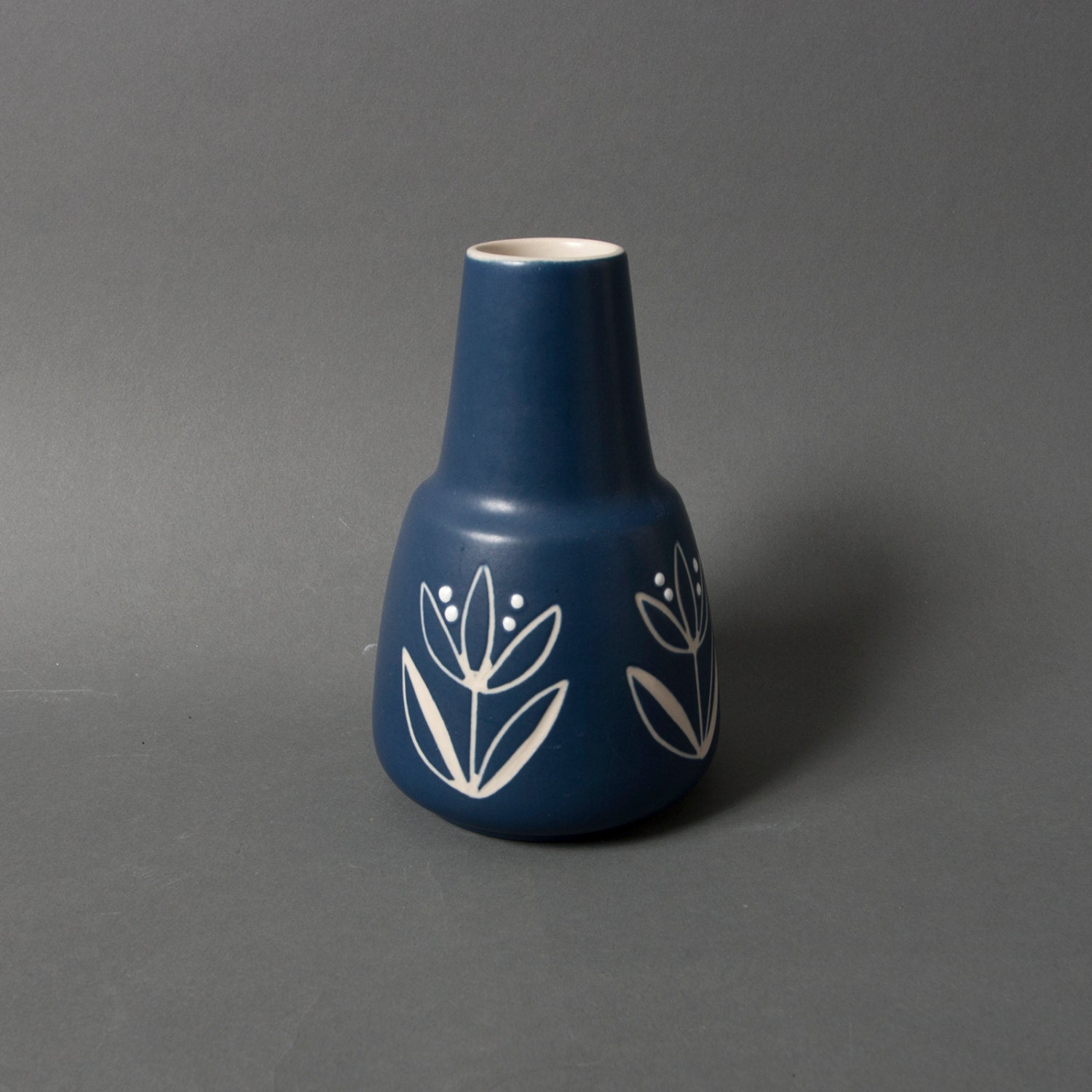 vase mid century danish pottery soholm pottery scandinavian