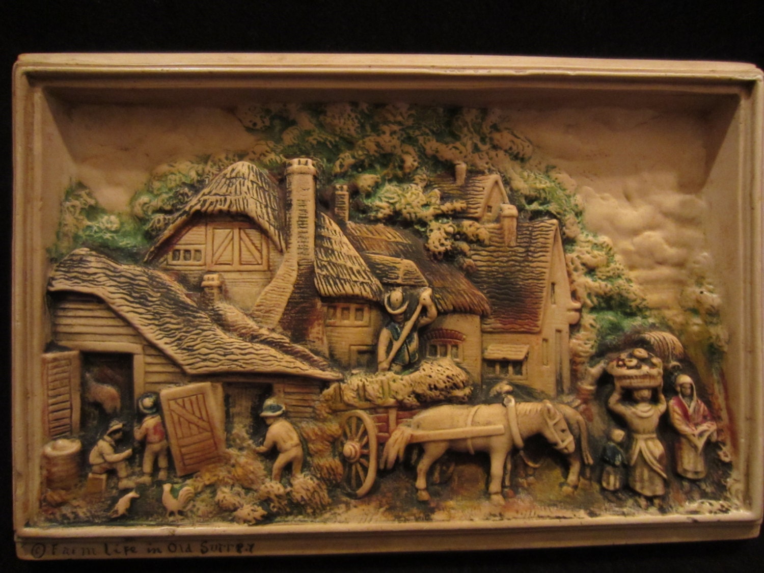 Vintage Farm Life in Old SurreyIvor tone ware 3D picture