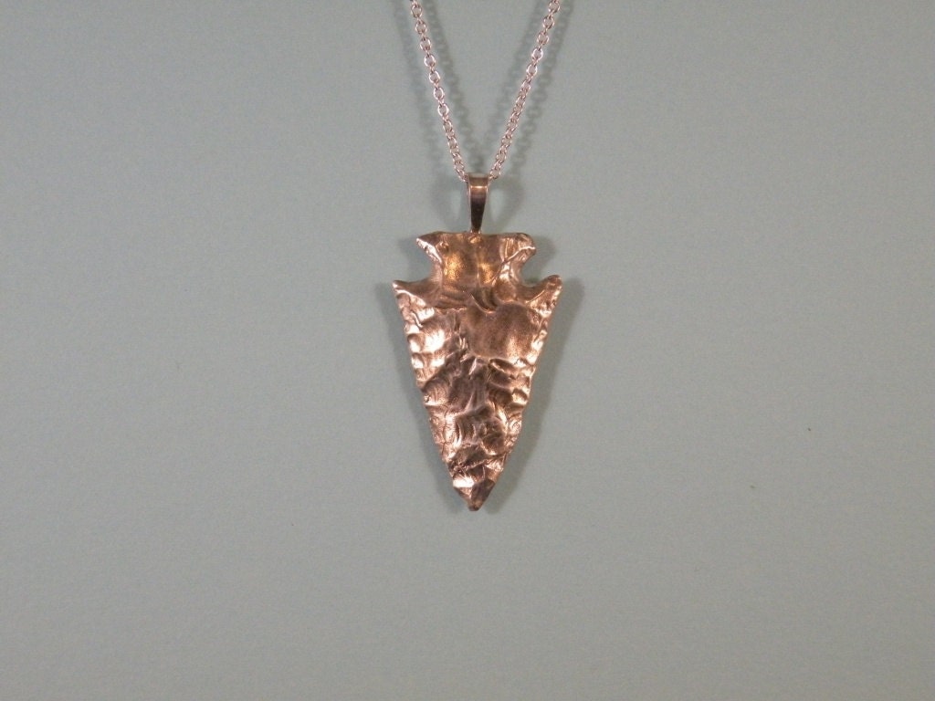 Sterling Silver Arrowhead Pendant
