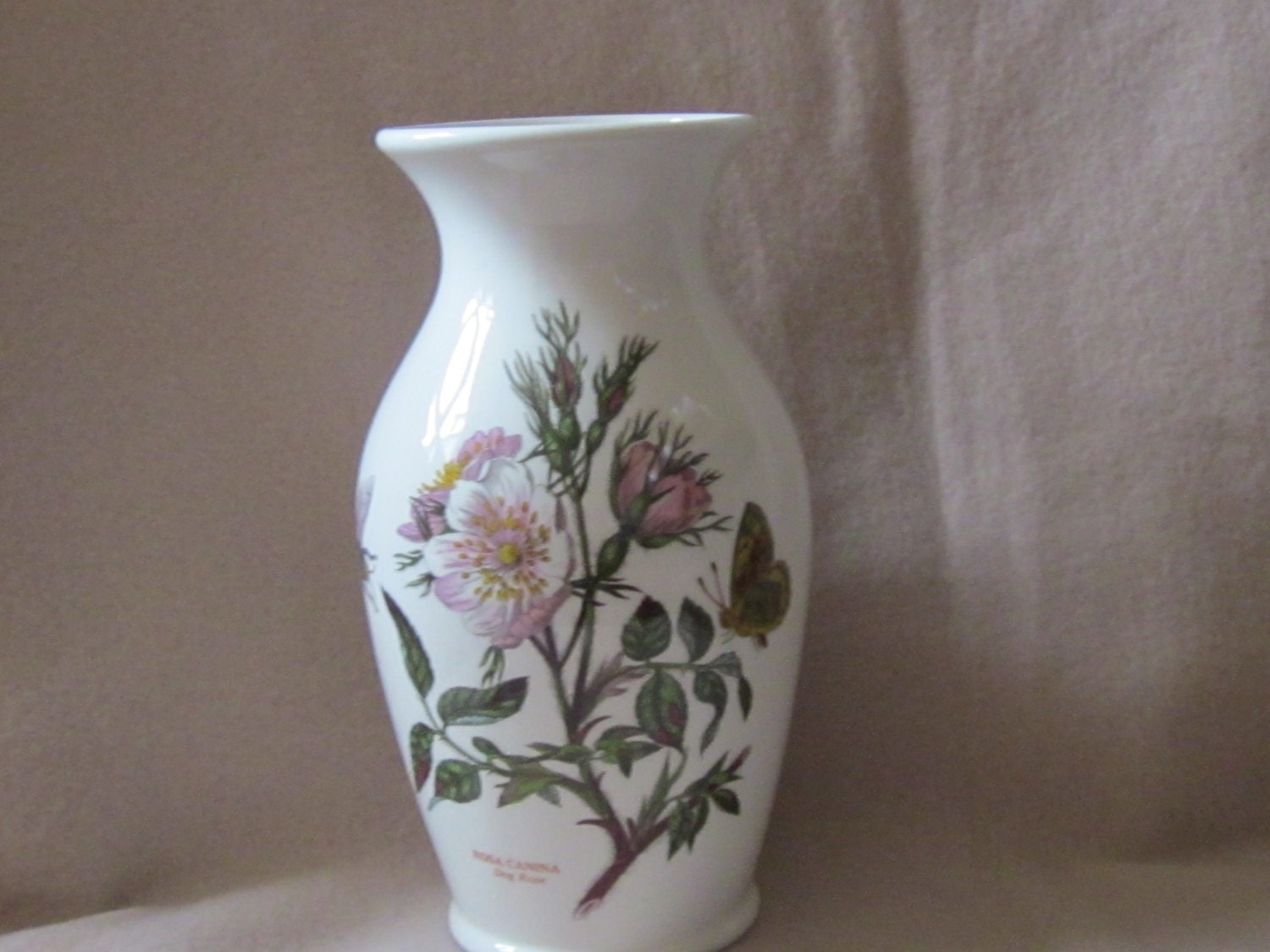 Vintage Portmeirion Botanic Garden Canton Vase Eight Inches