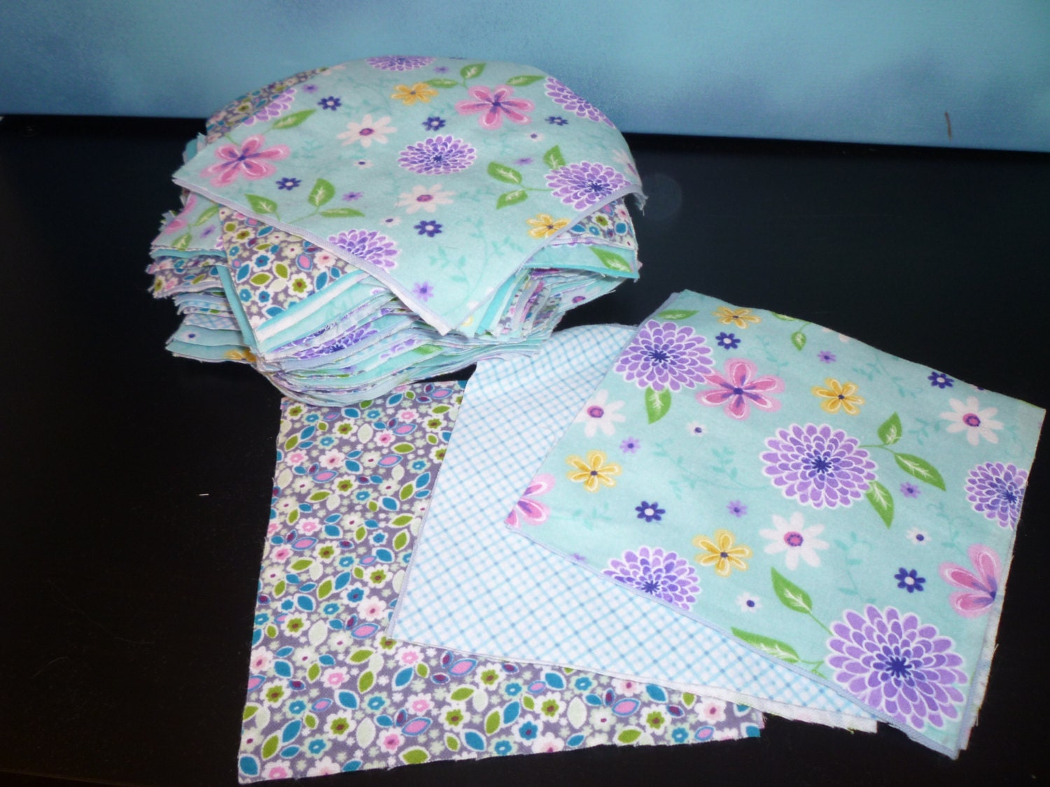 Baby Quilt Kit Flannel Rag Quilt Kit Baby Rag Quilt Kit