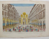 Basset Convalescence Sa Majesté 1745 Paris Antique 18 C. Optical Print