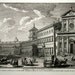 Antique Vasi Copperplate Engraving Print Spedale Chiesa Di S. Spirito Sassia