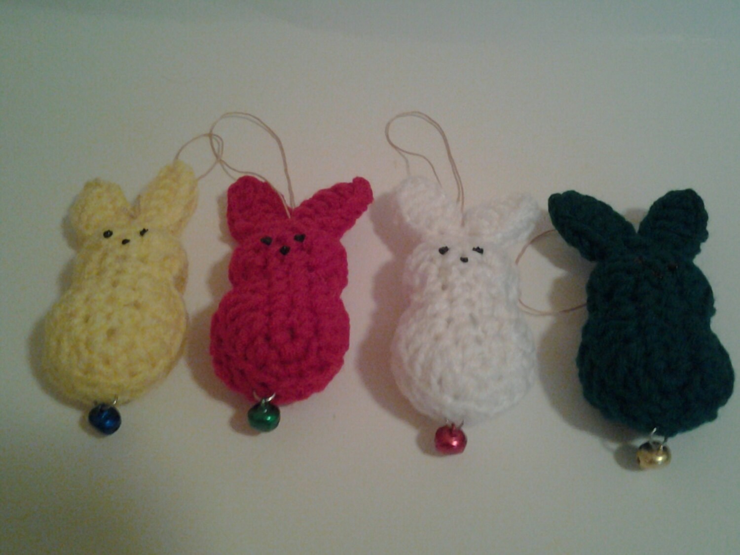 crochet little bunny christmas ornaments by craftin4college crochet little bunny christmas ornaments by craftin4college