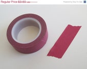 ON SALE Maroon Burgundy Solid Color Washi Tape 10 Meters Il_170x135