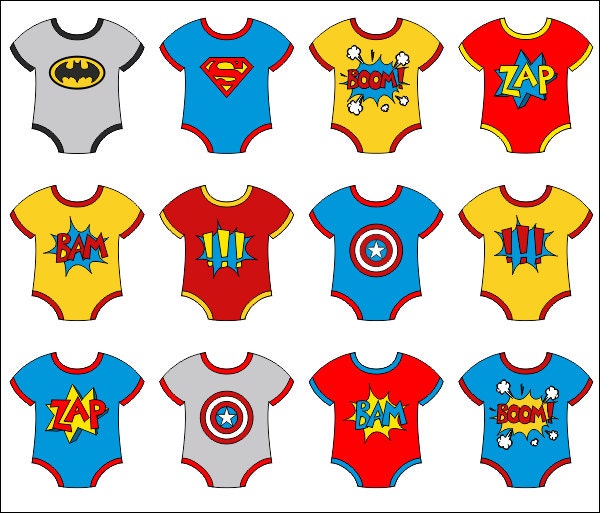 free baby superhero clipart - photo #9