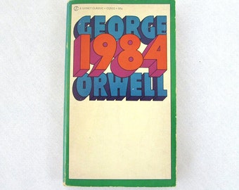 1984 by George Orwell - Paperback (c1970)