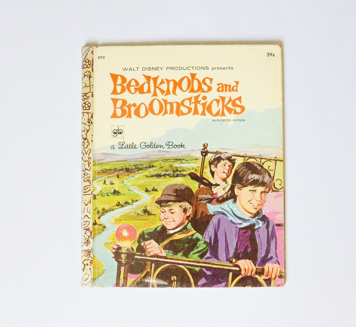 Bedknobs and Broomsticks a Little Golden Book Walt Disney