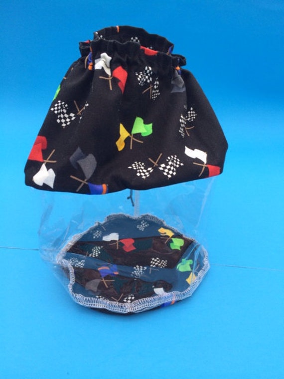 CLEARANCE Clear plastic toy storage bag Lady by BagsByBetty54