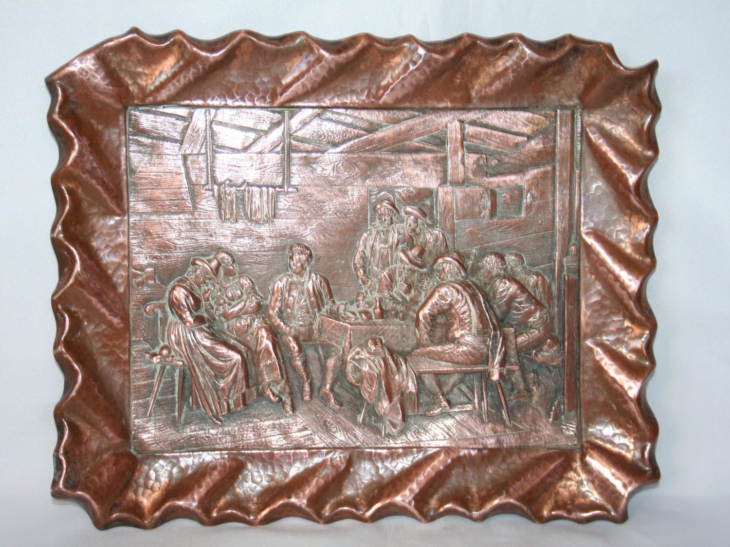 Rare Antique/Vintage Copper Wall Hanging.