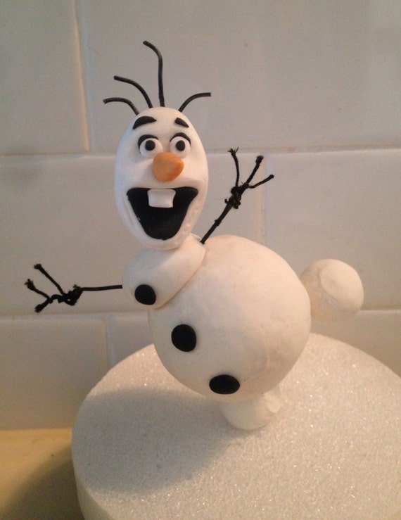 Items similar to Frozen olaf cake topper on Etsy