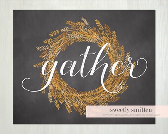 Instant Download 8x10 Rustic Fall Printable, Autumn, Thanksgiving Printable, Thanksgiving Sign, Rustic Fall Sign, Fall Home Decor