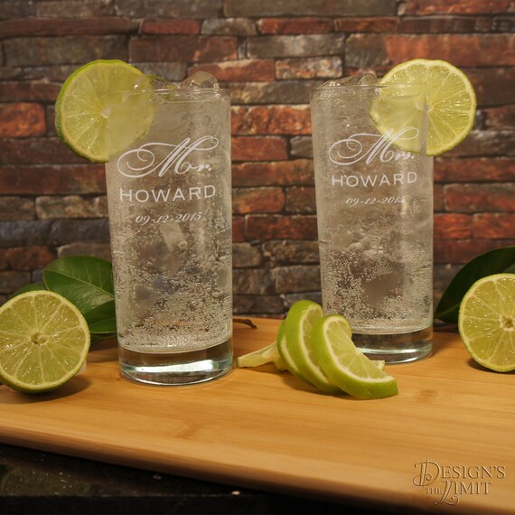 Personalized Glassware Custom Engraved Glasses HomeWetBar