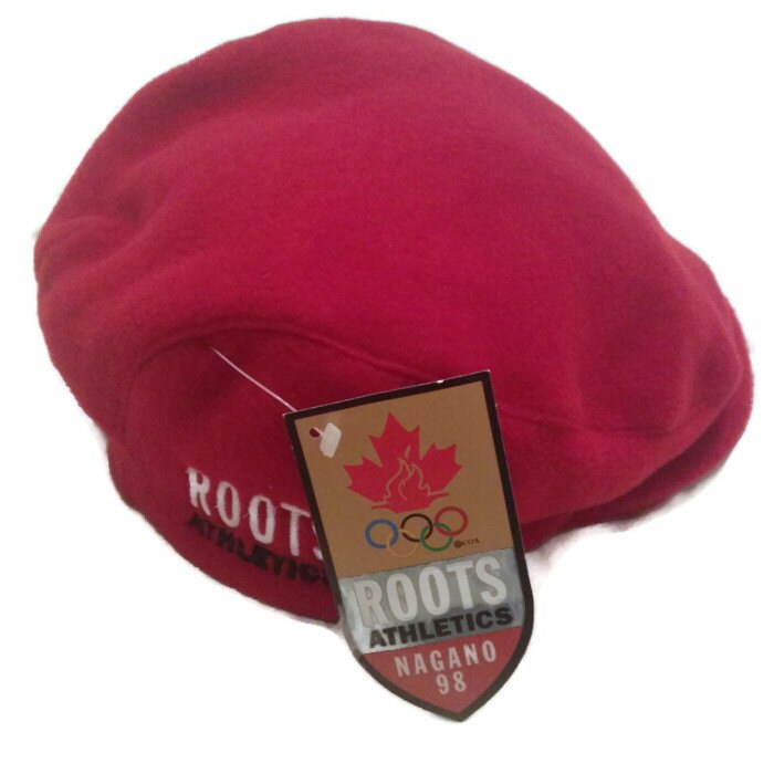 90's Roots Fleece Canada Olympics Hat / Deadstock