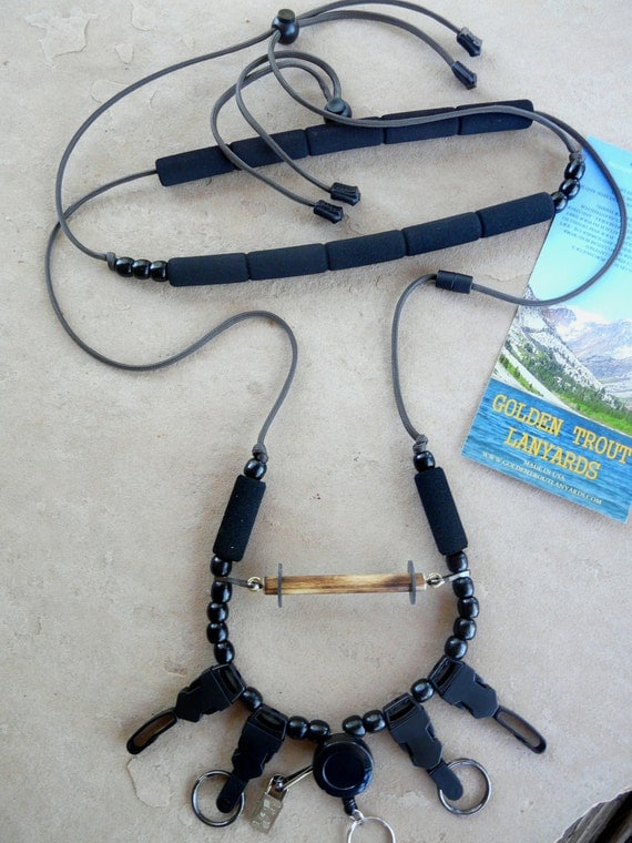 Fly Fishing Lanyard Tactical Series Gun by GoldenTroutLanyards