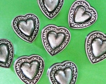 Popular items for heart shape buttons on Etsy