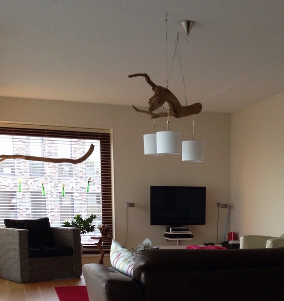 Deckenleuchte oder Baumstamm-Lampe Herstellung von