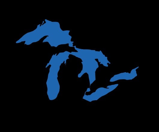 Michigan Great Lakes Vinyl Decal