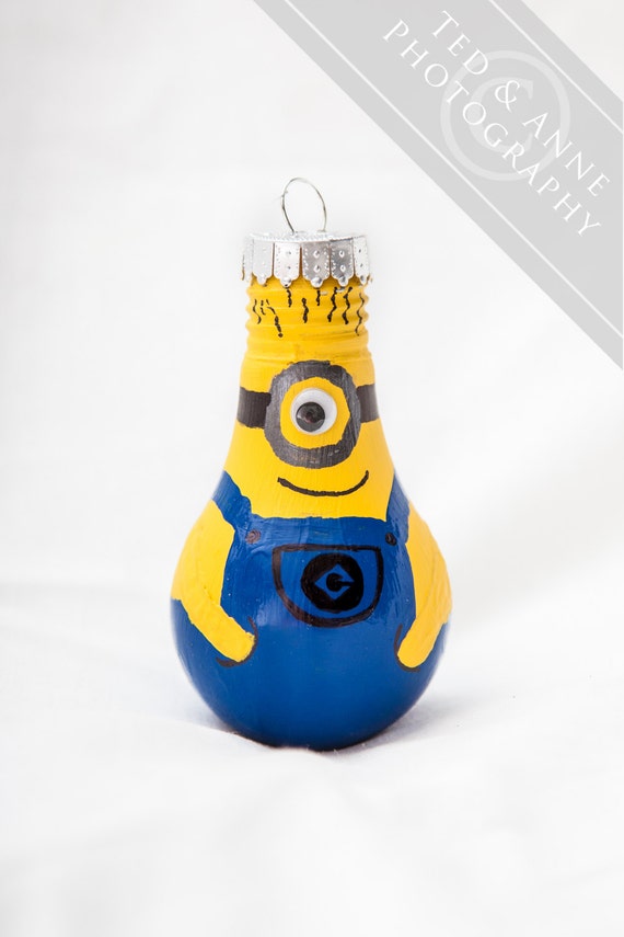 Items similar to Minion Christmas Ornament on Etsy